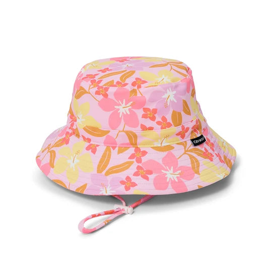 SWIM BUCKET HAT Hibiscus Daze