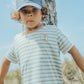 SUN SMART T-SHIRT Blue Stripe