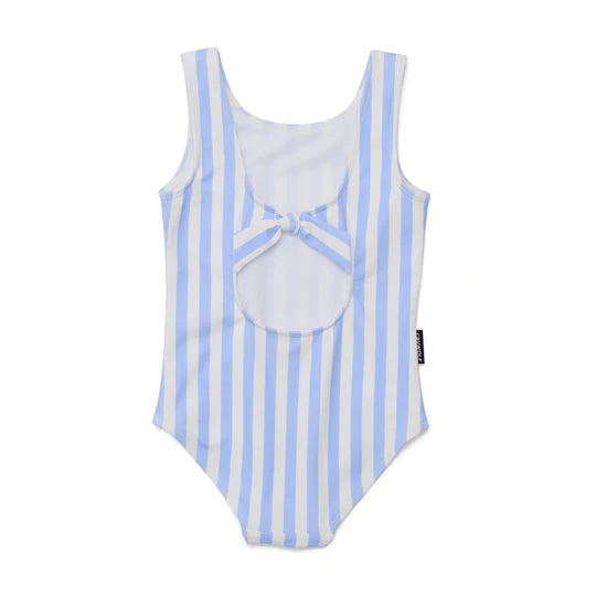 SWIMSUIT Sky Blue Stripe