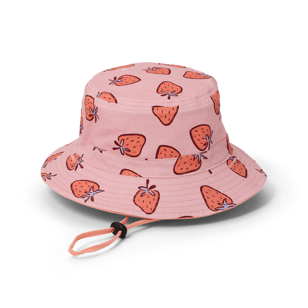 REVERSIBLE BUCKET HAT Strawberry Splash