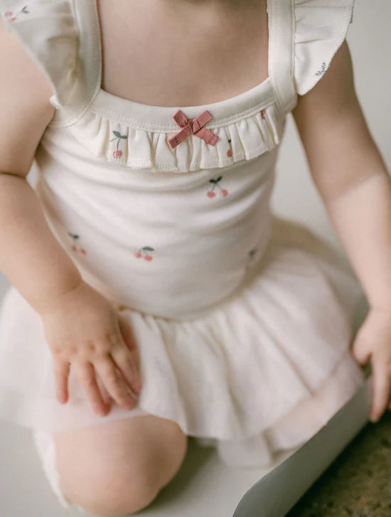 Cherry Tutu Singlet Onesie