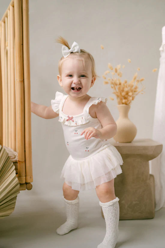 Cherry Tutu Singlet Onesie