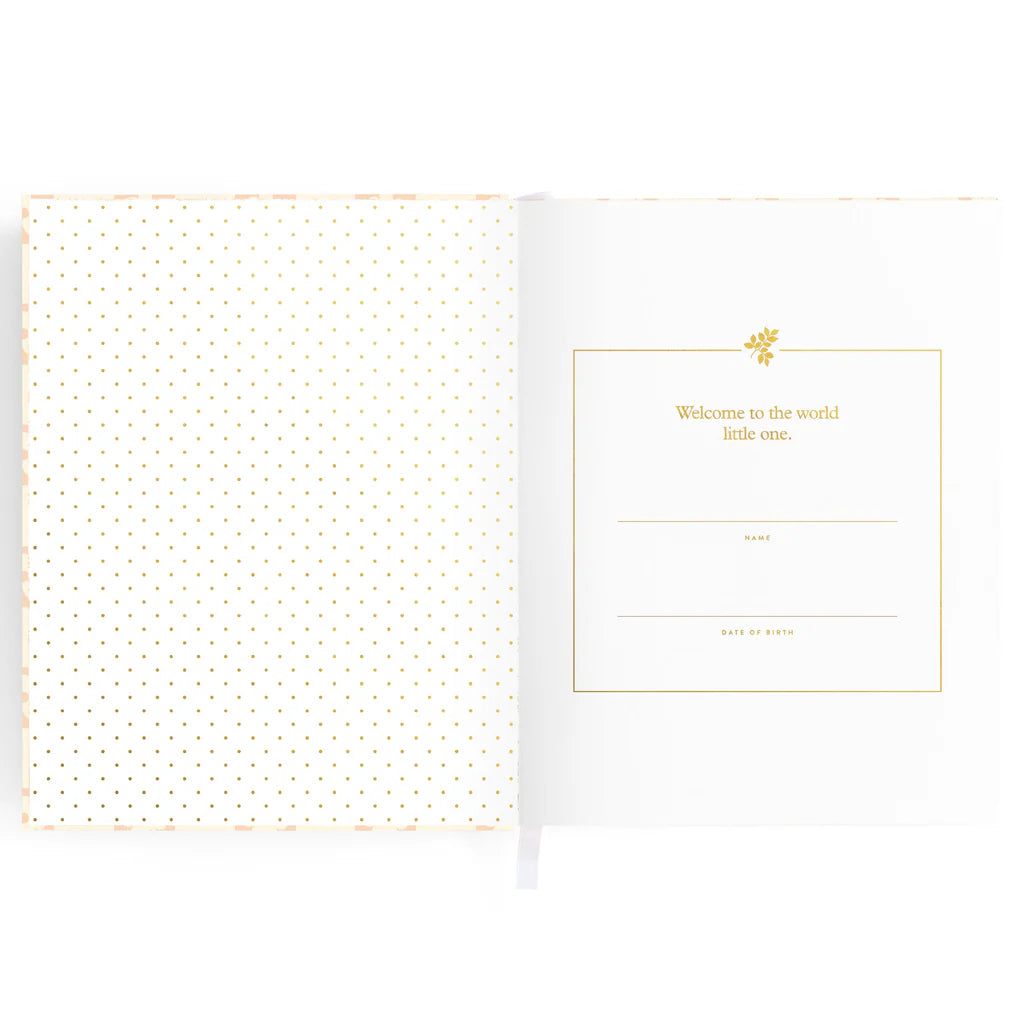 Baby Book Daisy Grid Boxed