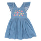GROW WILD EMBROIDERED DRESS 3-7 YRS