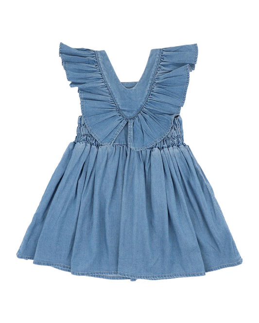 GROW WILD EMBROIDERED DRESS 3-7 YRS
