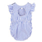 SUMMER VACAY BLUE STRIPE BODYSUIT