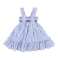 SUMMER VACAY BLUE STRIPE DRESS