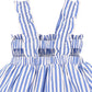 SUMMER VACAY BLUE STRIPE DRESS