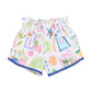 SUMMER VACAY STRIPE FLARED SHORTS