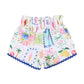 SUMMER VACAY STRIPE FLARED SHORTS