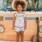 SUMMER VACAY RIC RAC SHORTS 3-7 YRS