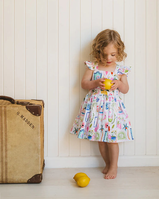 SUMMER VACAY OVERLAY DRESS