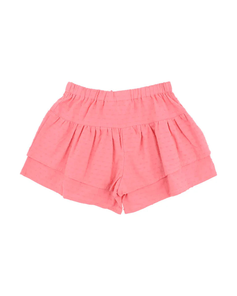 SHELL PINK SHORTS 3-7 YRS