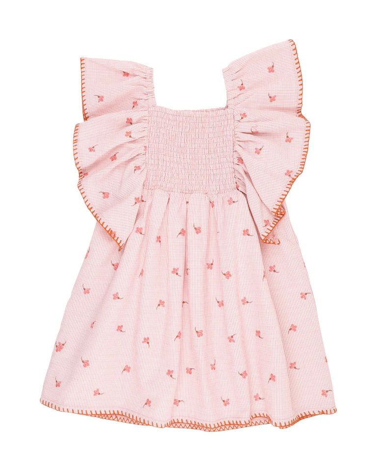 SONGBIRD EMBROIDERED DRESS 3-7YR