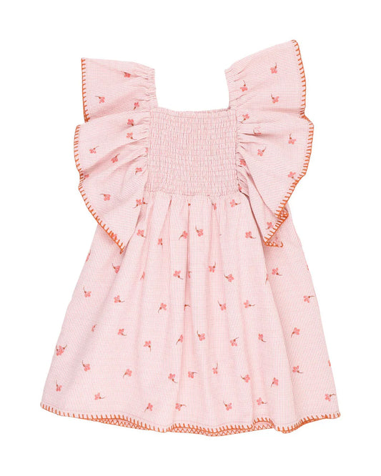SONGBIRD EMBROIDERED DRESS 3-7YR