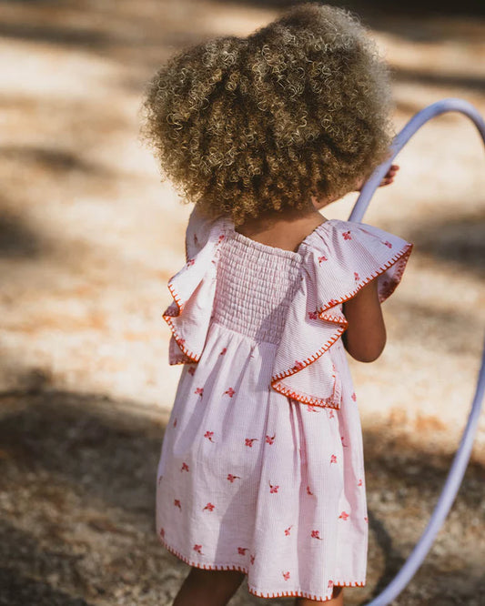 SONGBIRD EMBROIDERED DRESS 3-7YR