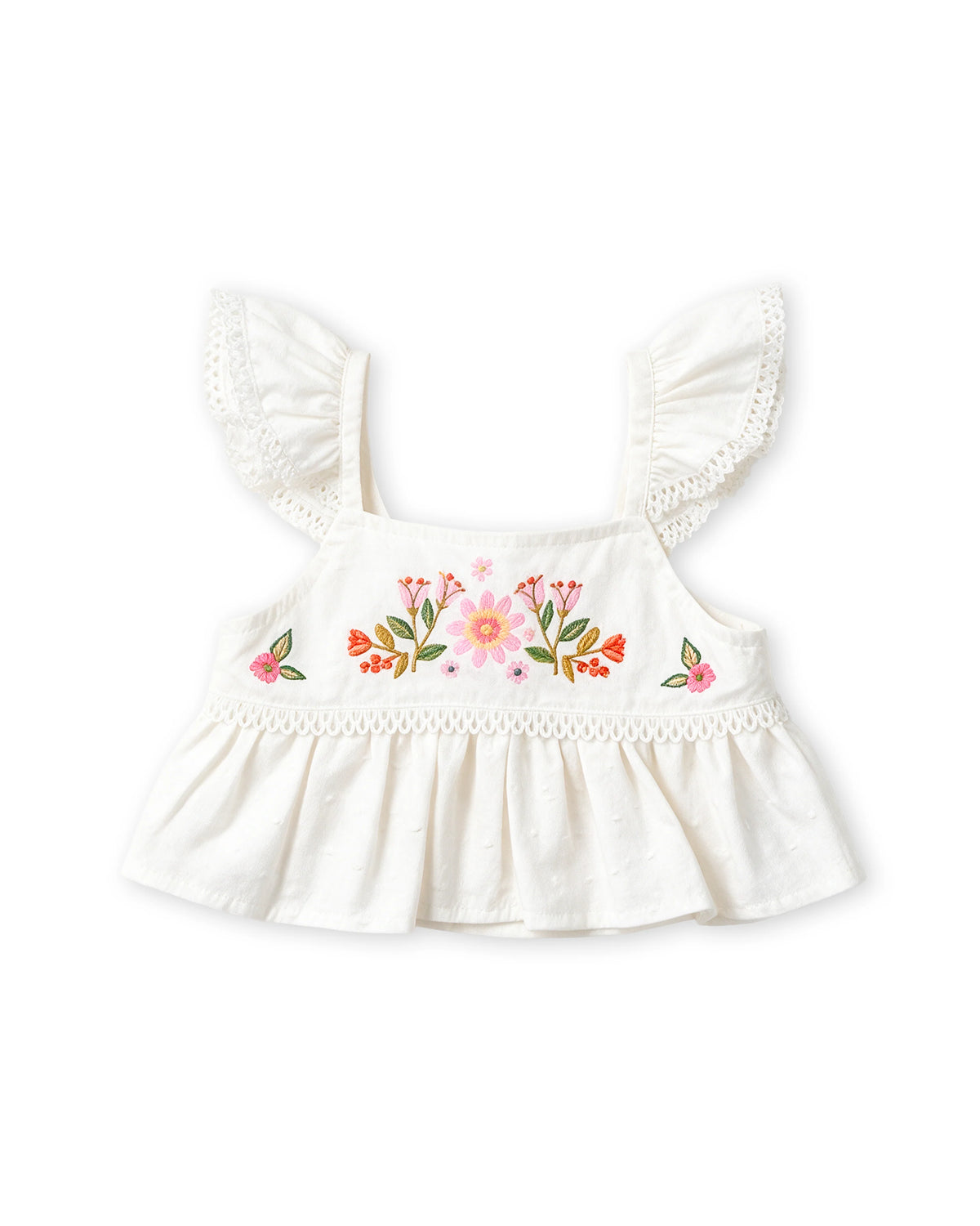 PARADISO EMBROIDERED TOP