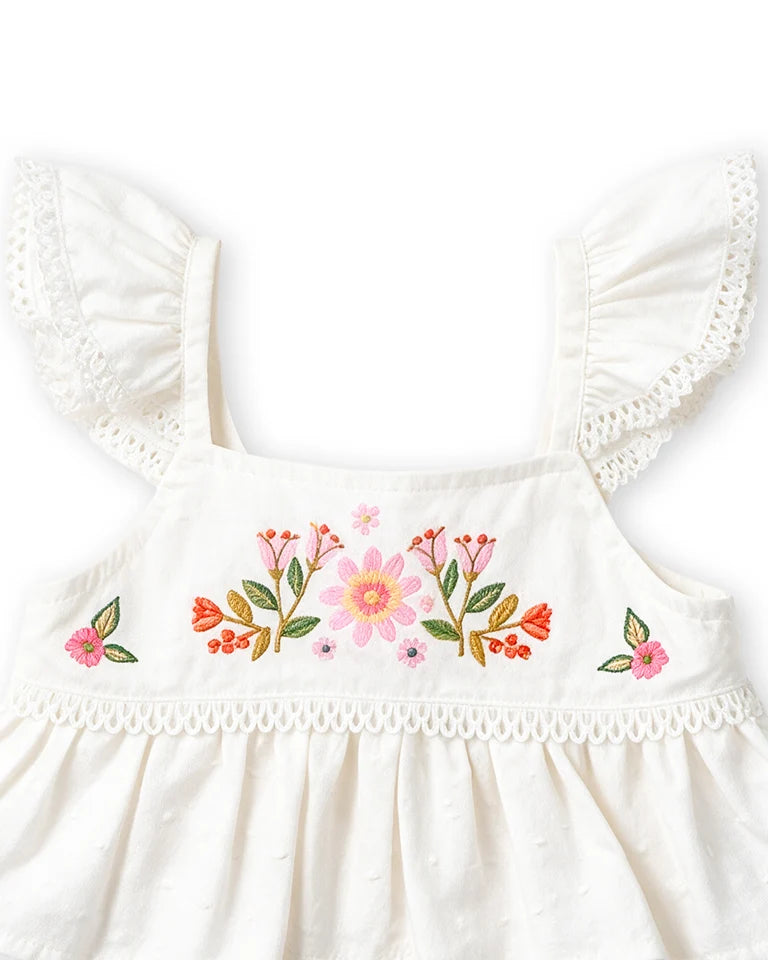 PARADISO EMBROIDERED TOP