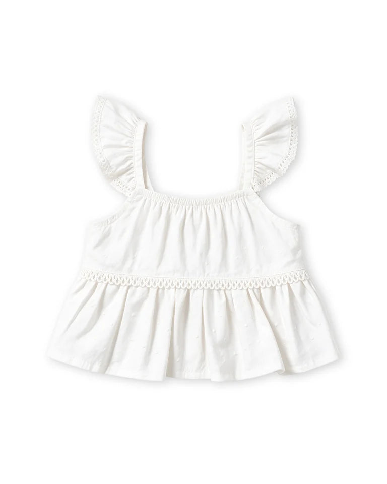 PARADISO EMBROIDERED TOP 3-7Y