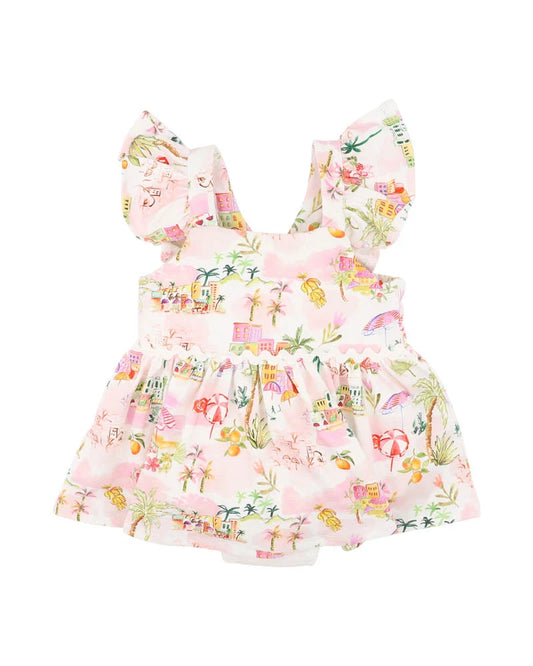 PARADISO ORGANIC OVERLAY DRESS