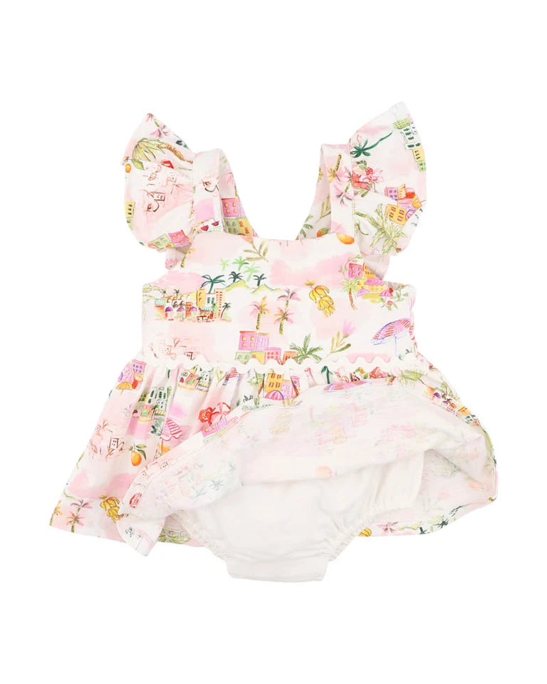 PARADISO ORGANIC OVERLAY DRESS
