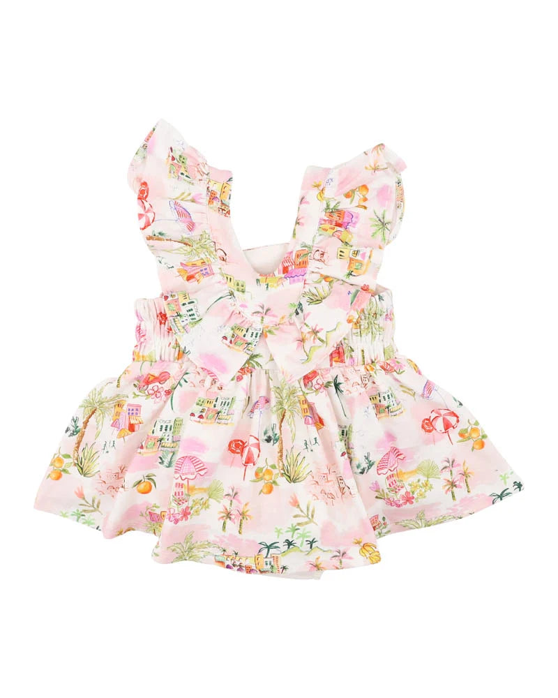 PARADISO ORGANIC OVERLAY DRESS