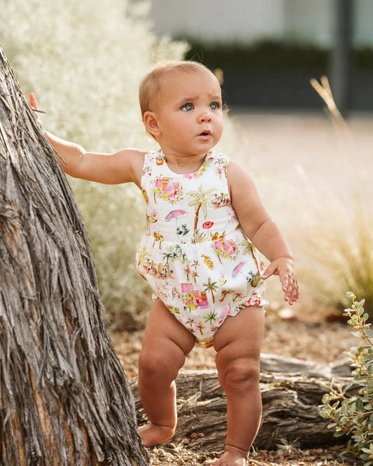 PARADISO WOVEN BODYSUIT