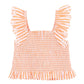 PARADISO STRIPE SHIRRED TOP 3-7Y