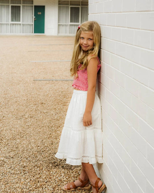 PARADISO DOBBY MIDI SKIRT 1-7Y