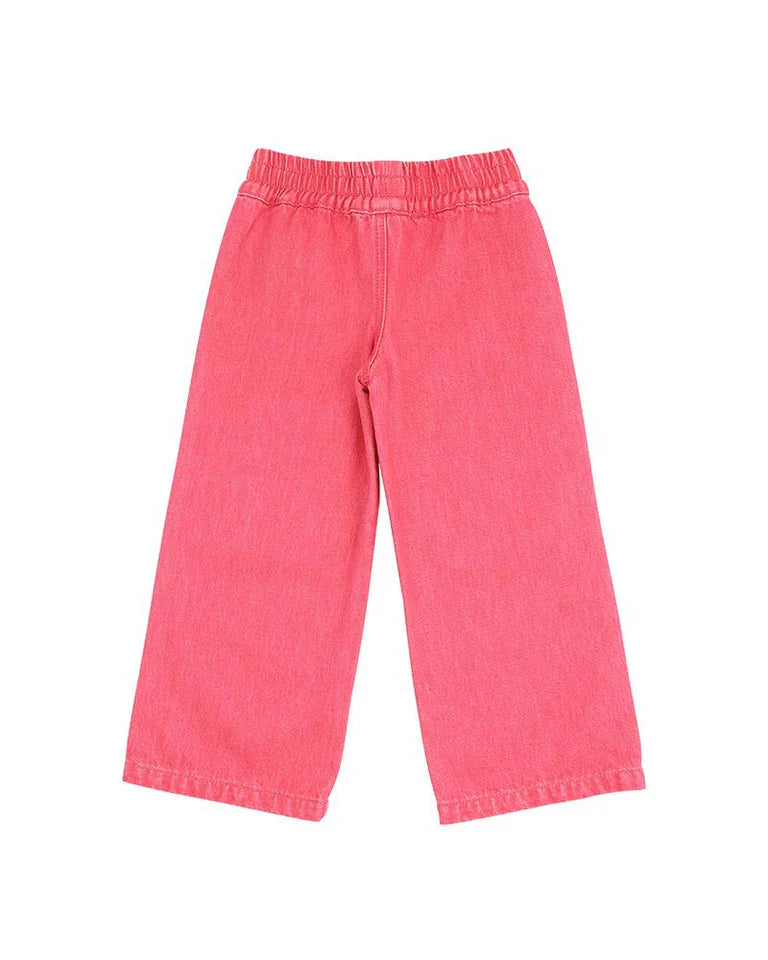 GIRLS PINK PULL ON JEANS