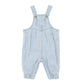 WINTER VACAY STRIPE DENIM OVERALLS