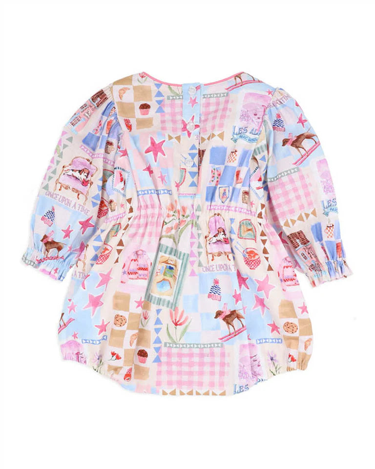 WINTER VACAY LS ROMPER