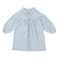 WINTER VACAY STRIPE DENIM DRESS 3-7 YRS