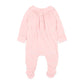 WILD GARDEN EMB. VELOUR ZIP ONESIE