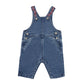 WILD GARDEN EMB. DENIM OVERALLS
