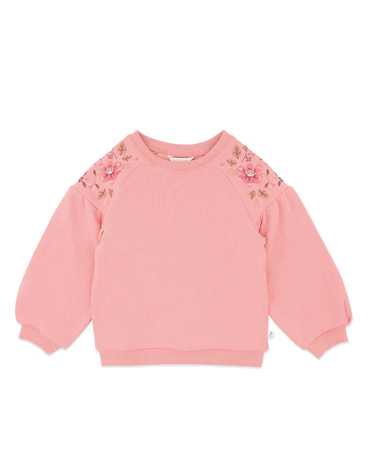 WILD GARDEN EMB. SWEATSHIRT 3-7 YRS