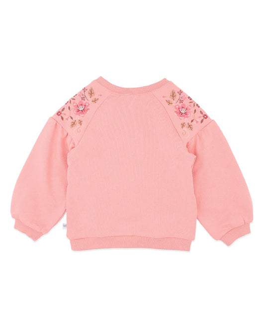 WILD GARDEN EMB. SWEATSHIRT 3-7 YRS