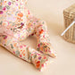 ORCHARD BLOOM ORGANIC LS ZIPSUIT