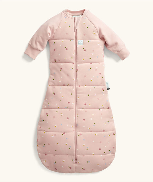 Sleeping Bag 3.5 TOG Sleeved Daisies 3-12M