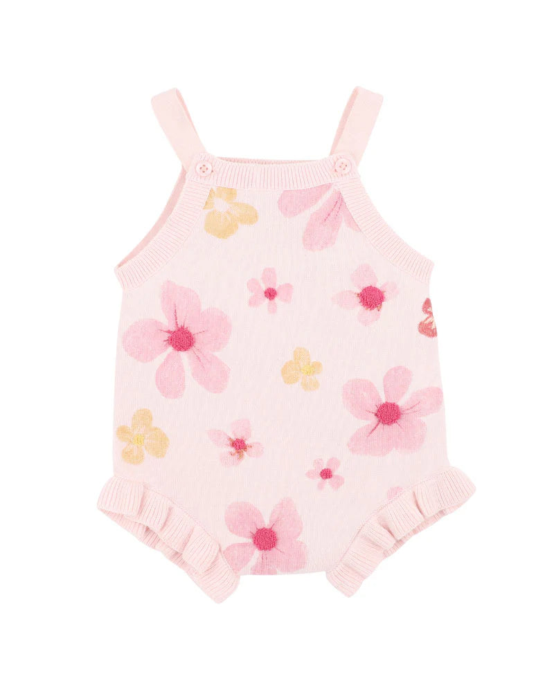GROW WILD KNITTED FLOWER BODYSUIT