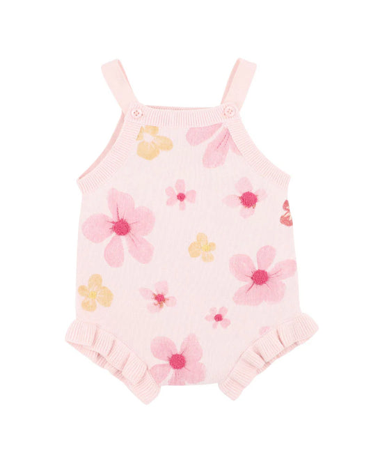 GROW WILD KNITTED FLOWER BODYSUIT