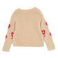 GIRLS HEARTS JUMPER