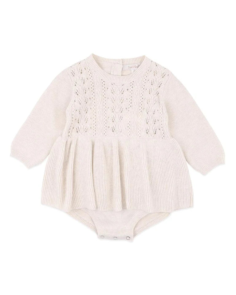 WILD GARDEN KNITTED OVERLAY BODYSUIT