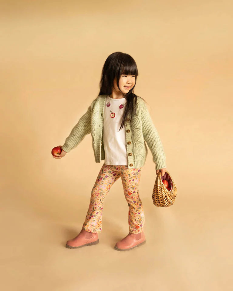 ORCHARD BLOOM POINTELLE CARDIGAN 3-7 YRS