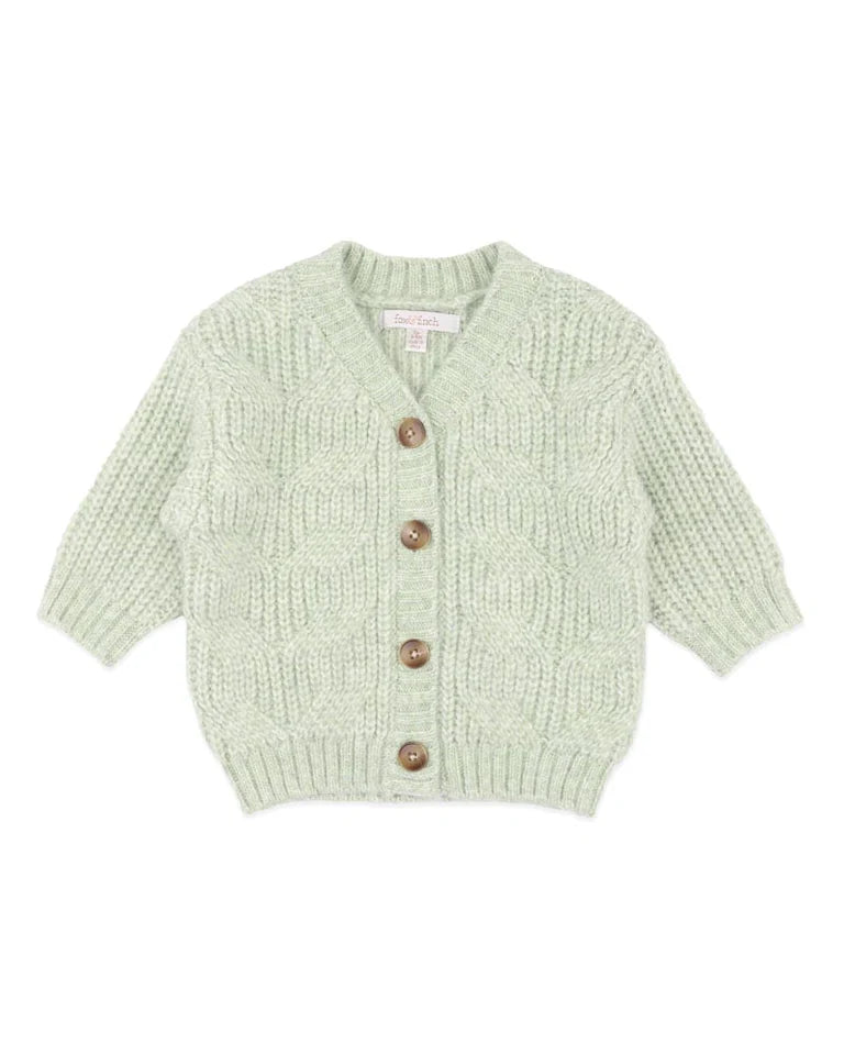 ORCHARD BLOOM POINTELLE CARDIGAN