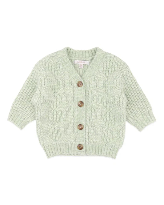 ORCHARD BLOOM POINTELLE CARDIGAN
