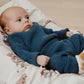 Ribbed Knit Bodysuit - Navy
