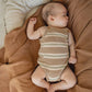WILDLINGS STRIPE KNITTED BODYSUIT