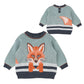 MR FOX IN MITTENS KNITTED JUMPER