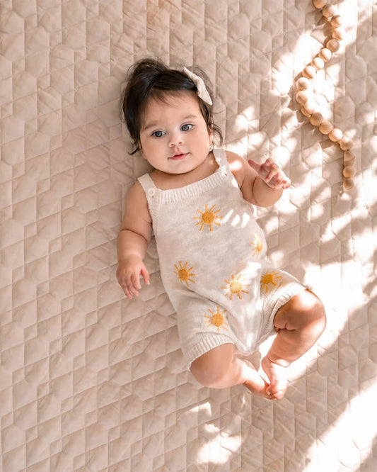 SCOUT ORGANIC KNIT SUN OVERALLS